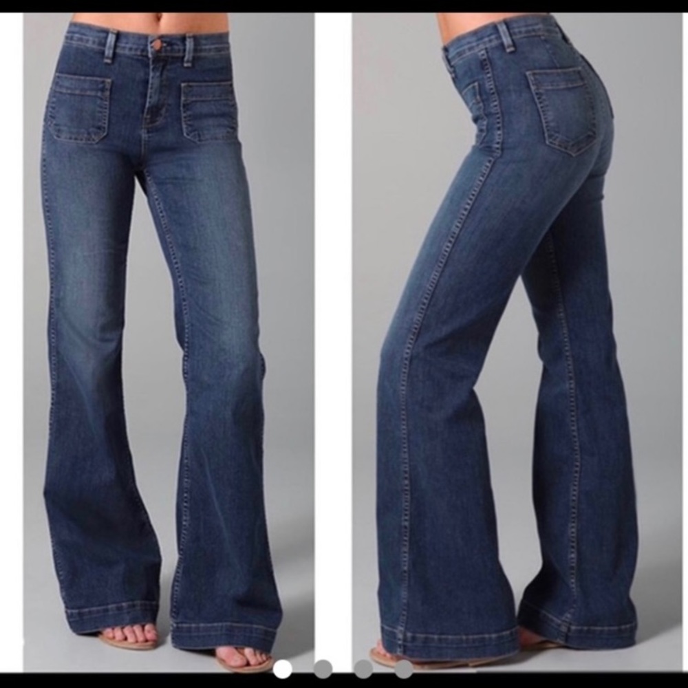 J Brand Wide Leg Jeans